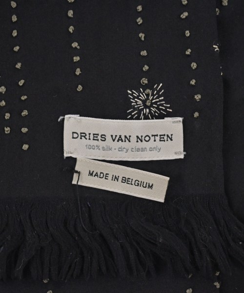 DRIES VAN NOTEN（ドリスヴァンノッテン）ストール 黒 サイズ:- メンズ/2200703876379