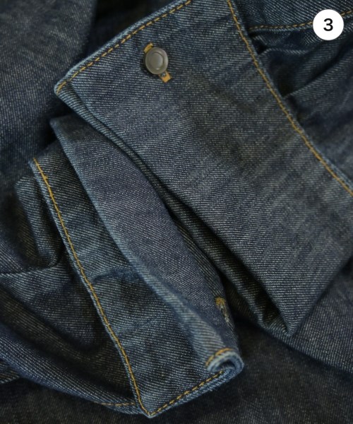 DRIES VAN NOTEN（ドリスヴァンノッテン）ブラウス 紺 サイズ:S レディース/2200704156043