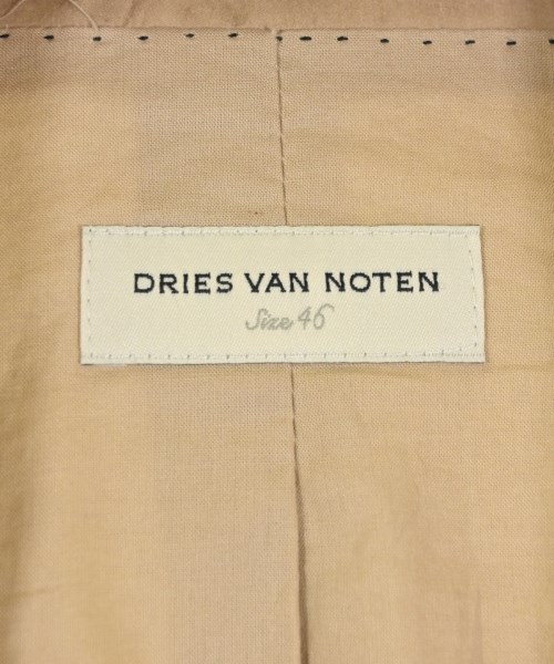 DRIES VAN NOTEN（ドリスヴァンノッテン）ジャケット ベージュ サイズ:46(M位) メンズ/2200704160033