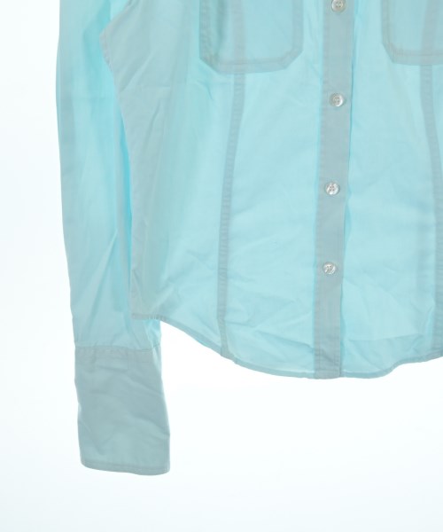 DRIES VAN NOTEN（ドリスヴァンノッテン）カジュアルシャツ 青 サイズ:38(S位) レディース/2200704979024