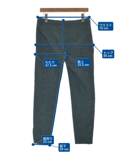 DRIES VAN NOTEN（ドリスヴァンノッテン）スラックス 緑 サイズ:36(XS位) レディース/2200699228015