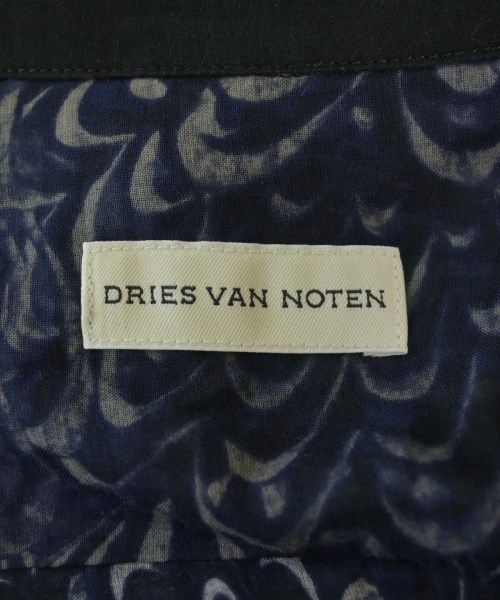 DRIES VAN NOTEN（ドリスヴァンノッテン）カジュアルシャツ 紺 サイズ:50(XL位) メンズ/2200704333147