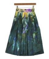 DRIES VAN NOTEN（ドリスヴァンノッテン）ロング・マキシ丈スカート 緑 サイズ:34(XXS位) レディース/2200705775045