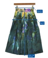 DRIES VAN NOTEN（ドリスヴァンノッテン）ロング・マキシ丈スカート 緑 サイズ:34(XXS位) レディース/2200705775045