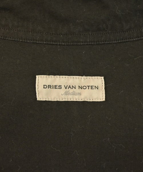 DRIES VAN NOTEN（ドリスヴァンノッテン）カジュアルシャツ 黒 サイズ:M メンズ/2200705847025