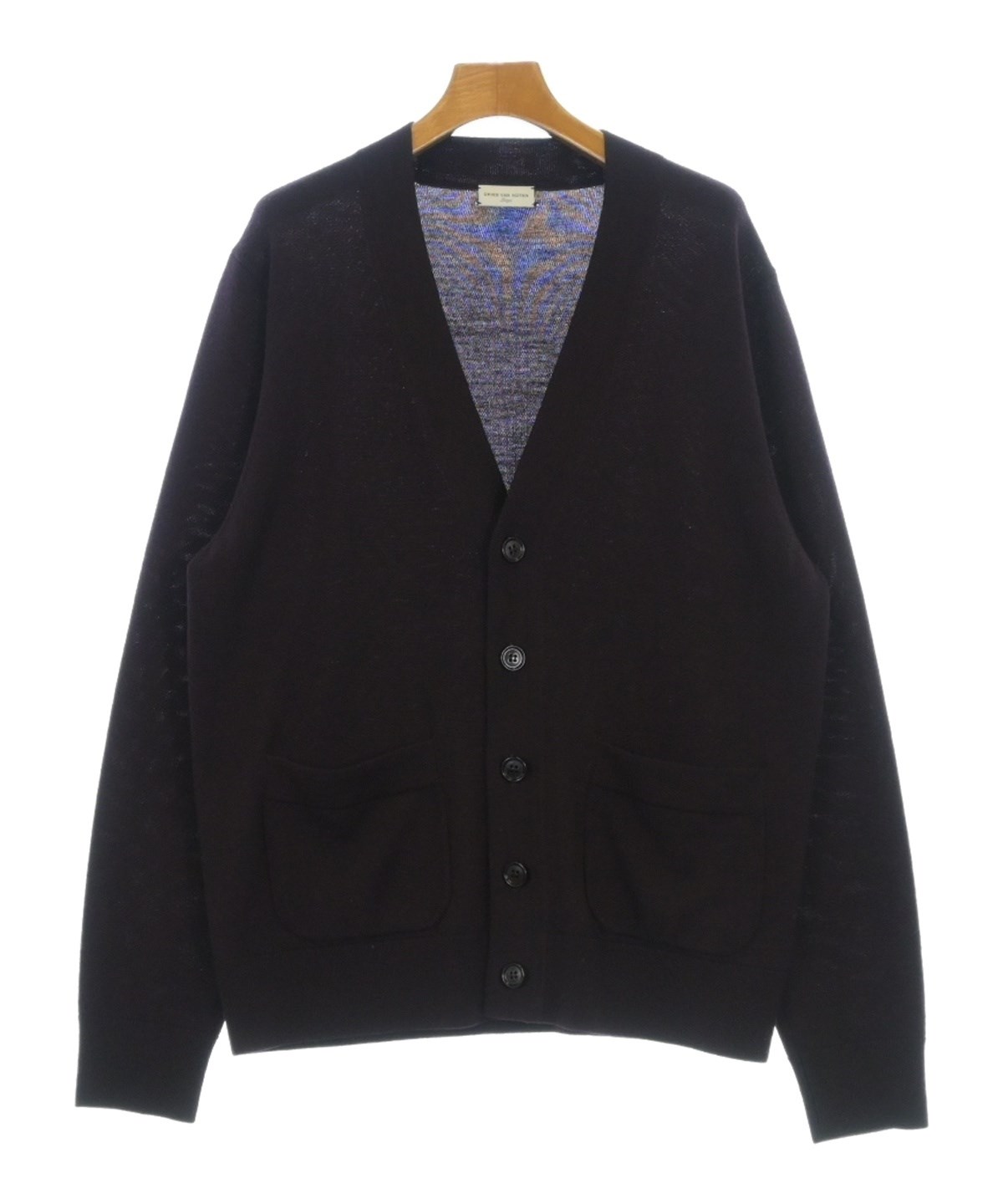 DRIES VAN NOTEN（ドリスヴァンノッテン）カーディガン 赤 サイズ:L