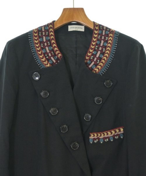 DRIES VAN NOTEN（ドリスヴァンノッテン）カジュアルジャケット 黒 サイズ:36(XS位) メンズ/2200705882026