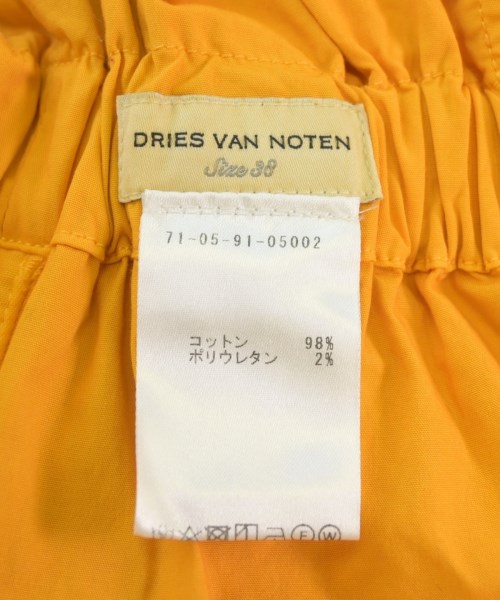 DRIES VAN NOTEN（ドリスヴァンノッテン）ワンピース 黄 サイズ:38(S位) レディース/2200703064042