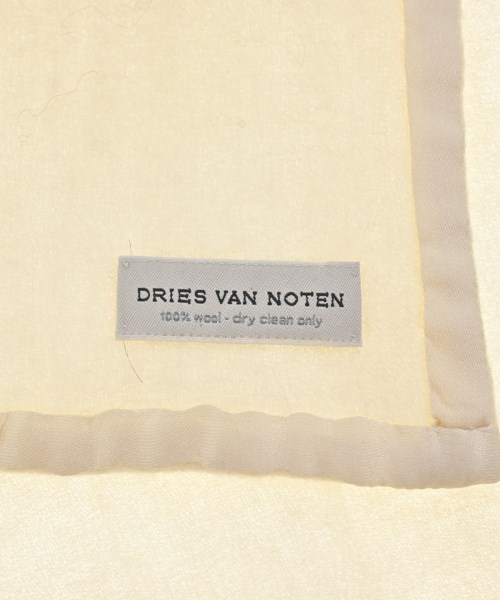 DRIES VAN NOTEN（ドリスヴァンノッテン）マフラー 白 サイズ:- レディース/2200704225206