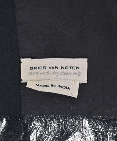 DRIES VAN NOTEN（ドリスヴァンノッテン）ストール 黒 サイズ:- レディース/2200704225992