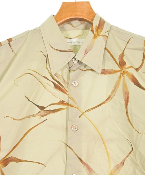 DRIES VAN NOTEN（ドリスヴァンノッテン）カジュアルシャツ カーキ サイズ:M メンズ/2200704251632
