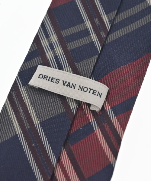 DRIES VAN NOTEN（ドリスヴァンノッテン）ネクタイ 赤 サイズ:- メンズ/2200704642102