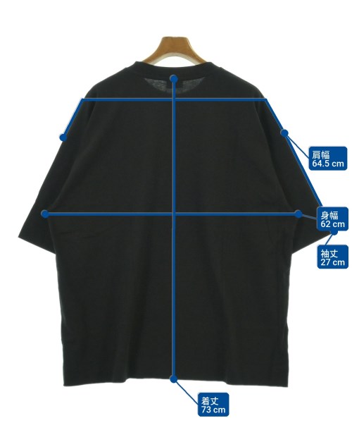 DRIES VAN NOTEN（ドリスヴァンノッテン）Tシャツ・カットソー 黒 サイズ:M メンズ/2200706129038