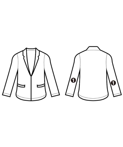 DRIES VAN NOTEN（ドリスヴァンノッテン）ジャケット 白 サイズ:36(XS位) レディース/2200701498160