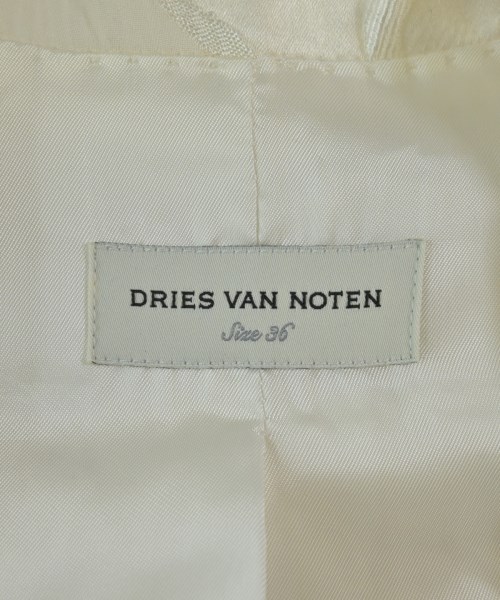 DRIES VAN NOTEN（ドリスヴァンノッテン）ジャケット 白 サイズ:36(XS位) レディース/2200701498160