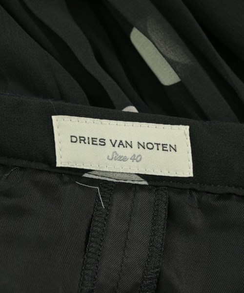 DRIES VAN NOTEN（ドリスヴァンノッテン）ロング・マキシ丈スカート 黒 サイズ:40(M位) レディース/2200701498306