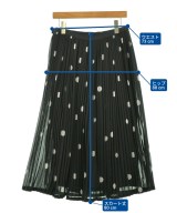 DRIES VAN NOTEN（ドリスヴァンノッテン）ロング・マキシ丈スカート 黒 サイズ:40(M位) レディース/2200701498306