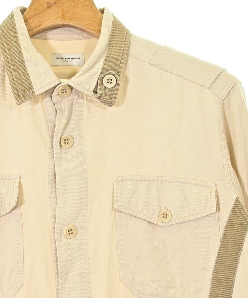 DRIES VAN NOTEN（ドリスヴァンノッテン）カジュアルシャツ ベージュ サイズ:46(M位) メンズ/2200703989024