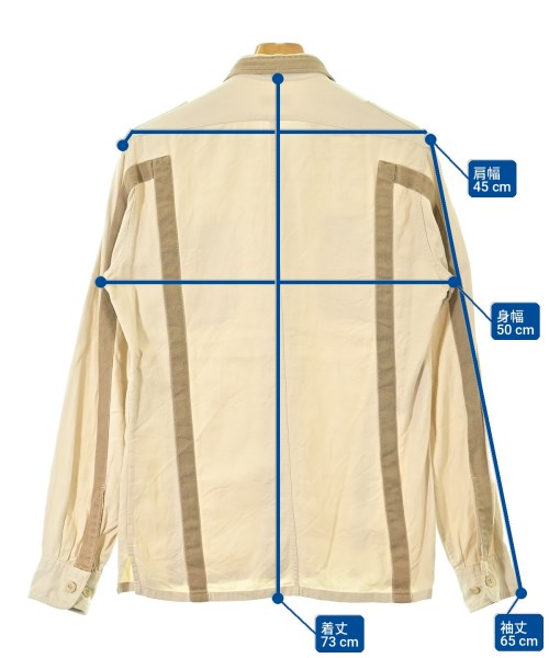 DRIES VAN NOTEN（ドリスヴァンノッテン）カジュアルシャツ ベージュ サイズ:46(M位) メンズ/2200703989024