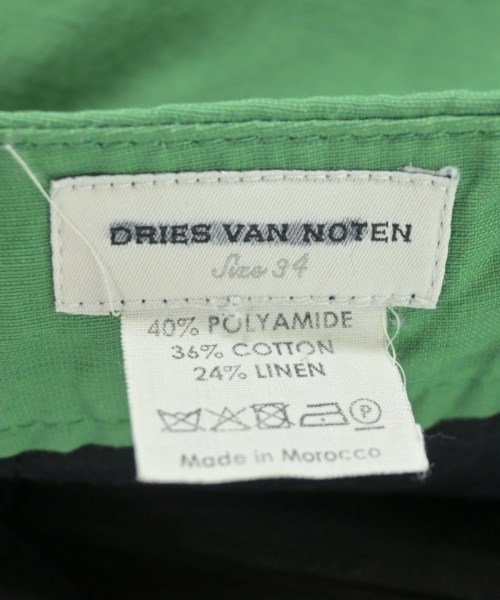 DRIES VAN NOTEN（ドリスヴァンノッテン）スラックス 緑 サイズ:34(XXS位) レディース/2200704473027