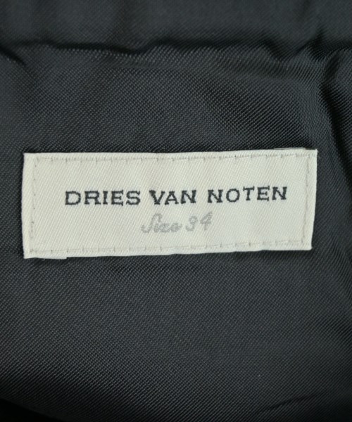 DRIES VAN NOTEN（ドリスヴァンノッテン）ひざ丈スカート 黒 サイズ:34(XXS位) レディース/2200704473072