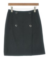 DRIES VAN NOTEN（ドリスヴァンノッテン）ひざ丈スカート 黒 サイズ:34(XXS位) レディース/2200704473072