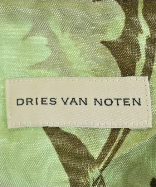 DRIES VAN NOTEN（ドリスヴァンノッテン）カジュアルシャツ 緑 サイズ:48(L位) メンズ/2200707006185