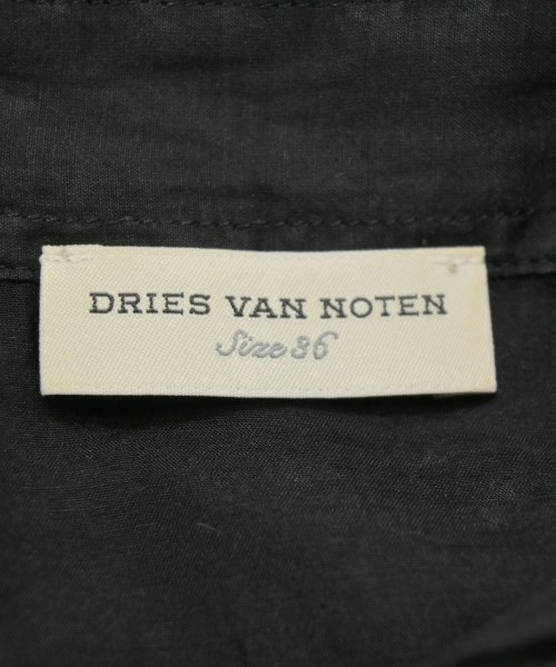 DRIES VAN NOTEN（ドリスヴァンノッテン）ブラウス 黒 サイズ:36(XS位) レディース/2200707207025