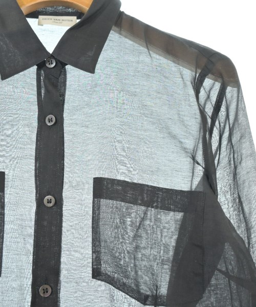 DRIES VAN NOTEN（ドリスヴァンノッテン）ブラウス 黒 サイズ:36(XS位) レディース/2200707207025