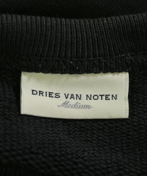 DRIES VAN NOTEN（ドリスヴァンノッテン）スウェット 黒 サイズ:M メンズ/2200703130044