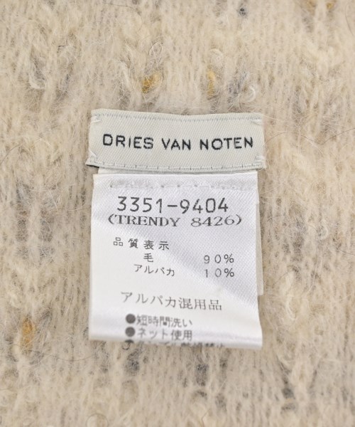 DRIES VAN NOTEN（ドリスヴァンノッテン）マフラー ベージュ サイズ:- レディース/2200708800058