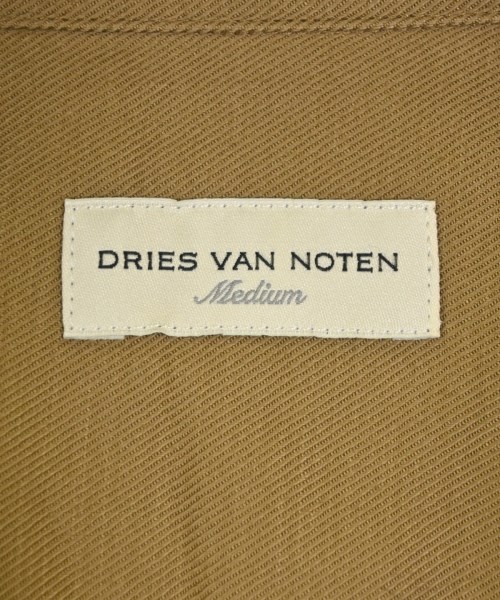DRIES VAN NOTEN（ドリスヴァンノッテン）カジュアルシャツ ベージュ サイズ:M メンズ/2200709016069