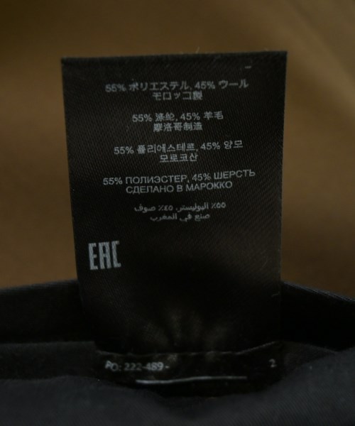 DRIES VAN NOTEN（ドリスヴァンノッテン）スラックス 茶 サイズ:44(S位) メンズ/2200707054117