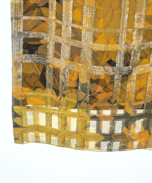 DRIES VAN NOTEN（ドリスヴァンノッテン）ひざ丈スカート 黄 サイズ:34(XXS位) レディース/2200707138886