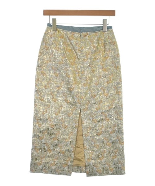 DRIES VAN NOTEN（ドリスヴァンノッテン）ロング・マキシ丈スカート ゴールド サイズ:34(XXS位) レディース/2200707138909