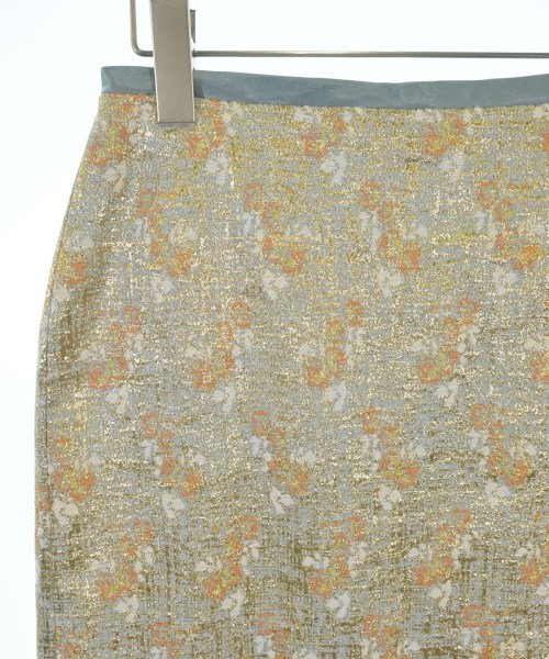DRIES VAN NOTEN（ドリスヴァンノッテン）ロング・マキシ丈スカート ゴールド サイズ:34(XXS位) レディース/2200707138909