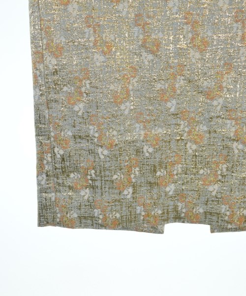 DRIES VAN NOTEN（ドリスヴァンノッテン）ロング・マキシ丈スカート ゴールド サイズ:34(XXS位) レディース/2200707138909