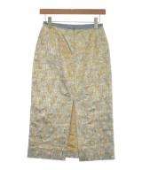 DRIES VAN NOTEN（ドリスヴァンノッテン）ロング・マキシ丈スカート ゴールド サイズ:34(XXS位) レディース/2200707138909