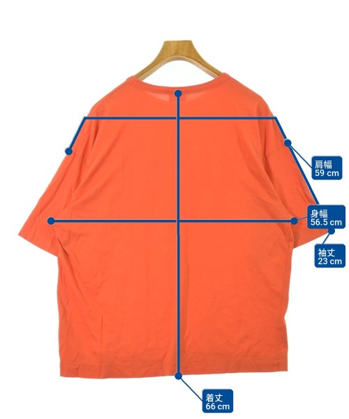 DRIES VAN NOTEN（ドリスヴァンノッテン）Tシャツ・カットソー オレンジ サイズ:S メンズ/2200709342038