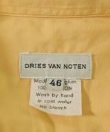 DRIES VAN NOTEN（ドリスヴァンノッテン）カジュアルシャツ 黄 サイズ:46(M位) メンズ/2200709361022