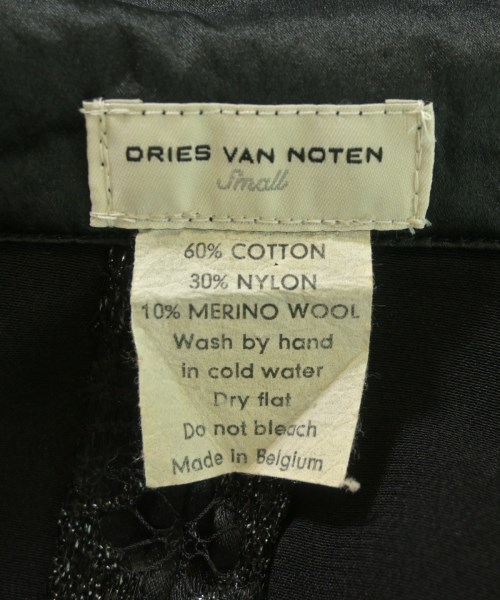 DRIES VAN NOTEN（ドリスヴァンノッテン）カジュアルジャケット 黒 サイズ:S レディース/2200662572046