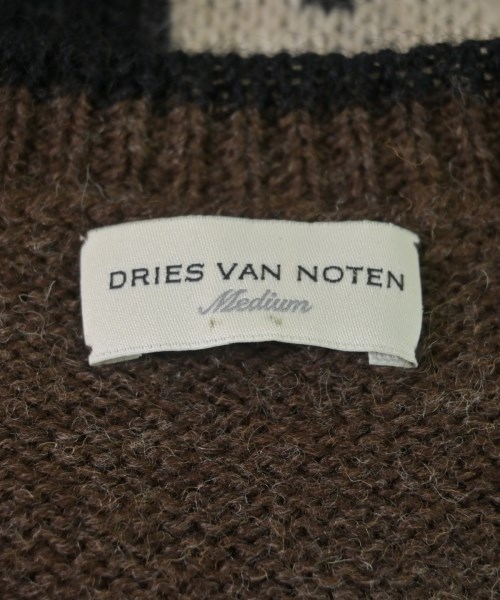 DRIES VAN NOTEN（ドリスヴァンノッテン）ニット・セーター 茶 サイズ:M メンズ/2200659203052