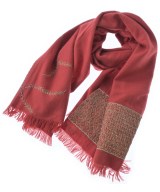 DRIES VAN NOTEN（ドリスヴァンノッテン）マフラー 赤 サイズ:- メンズ/2200659203090