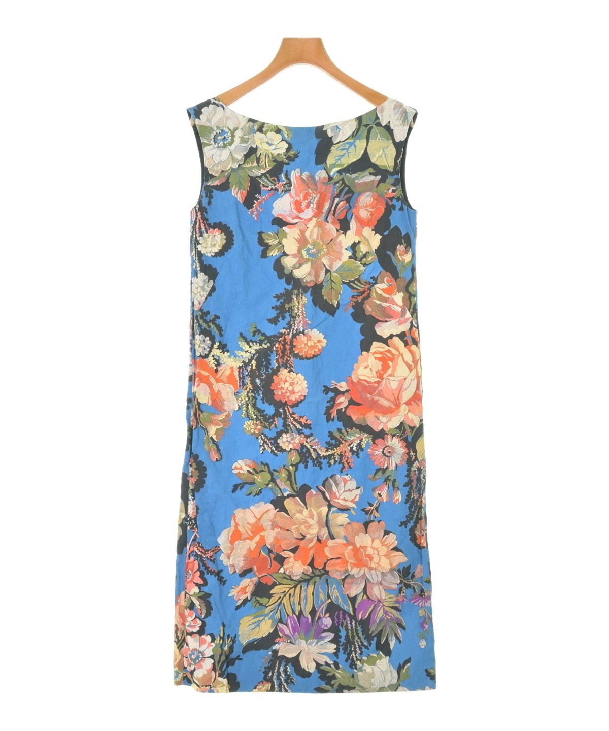 DRIES VAN NOTEN（ドリスヴァンノッテン）ワンピース 青 サイズ:34(XXS