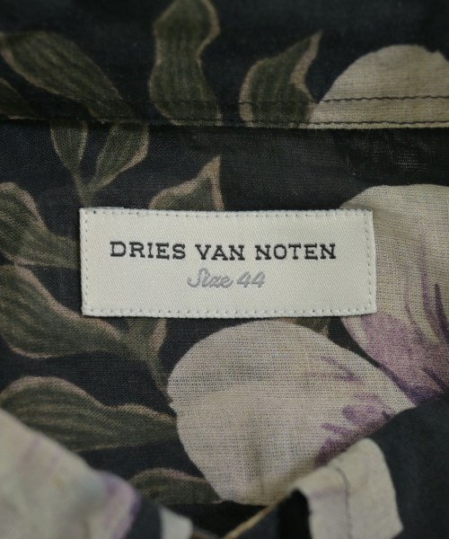 DRIES VAN NOTEN（ドリスヴァンノッテン）カジュアルシャツ 紺 サイズ:44(S位) メンズ/2200663299010