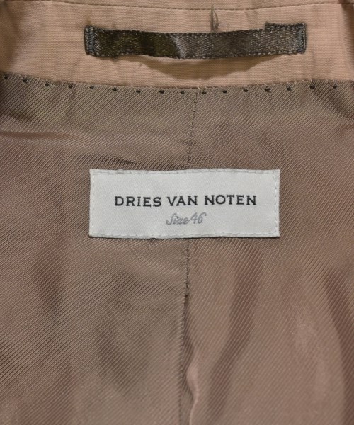 DRIES VAN NOTEN（ドリスヴァンノッテン）テーラードジャケット ベージュ サイズ:46(M位) メンズ/2200654168011