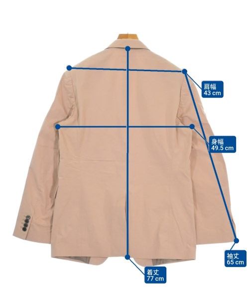 DRIES VAN NOTEN（ドリスヴァンノッテン）テーラードジャケット ベージュ サイズ:46(M位) メンズ/2200654168011