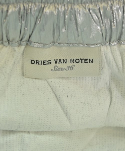 DRIES VAN NOTEN（ドリスヴァンノッテン）ショートパンツ シルバー サイズ:36(XS位) レディース/2200660624075