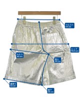 DRIES VAN NOTEN（ドリスヴァンノッテン）ショートパンツ シルバー サイズ:36(XS位) レディース/2200660624075