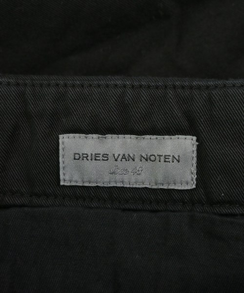 DRIES VAN NOTEN（ドリスヴァンノッテン）カーゴパンツ 黒 サイズ:48(L位) メンズ/2200663711260
